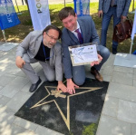 У Глазова появилась персональная звезда на аллее атомных городов россии